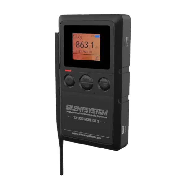 Transmisor portátil TX-330 con batería interna